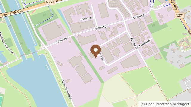 Locatie van Salon Handstede op de kaart: Bolder 6 in Heumen